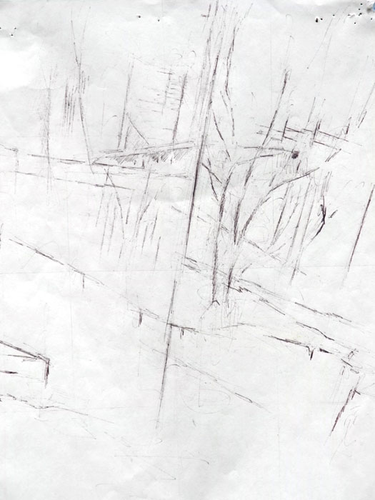 'Brooklyn Views'.......Ballpoint pen on paper